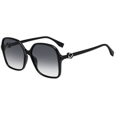 fendi ff 0287 s|Fendi Grey Shaded Oversized Ladies Sunglasses FF 0287/S 0807.